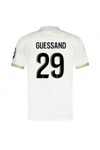 OGC Nice Evann Guessand #29 Voetbaltruitje Uit tenue 2024-25 Korte Mouw